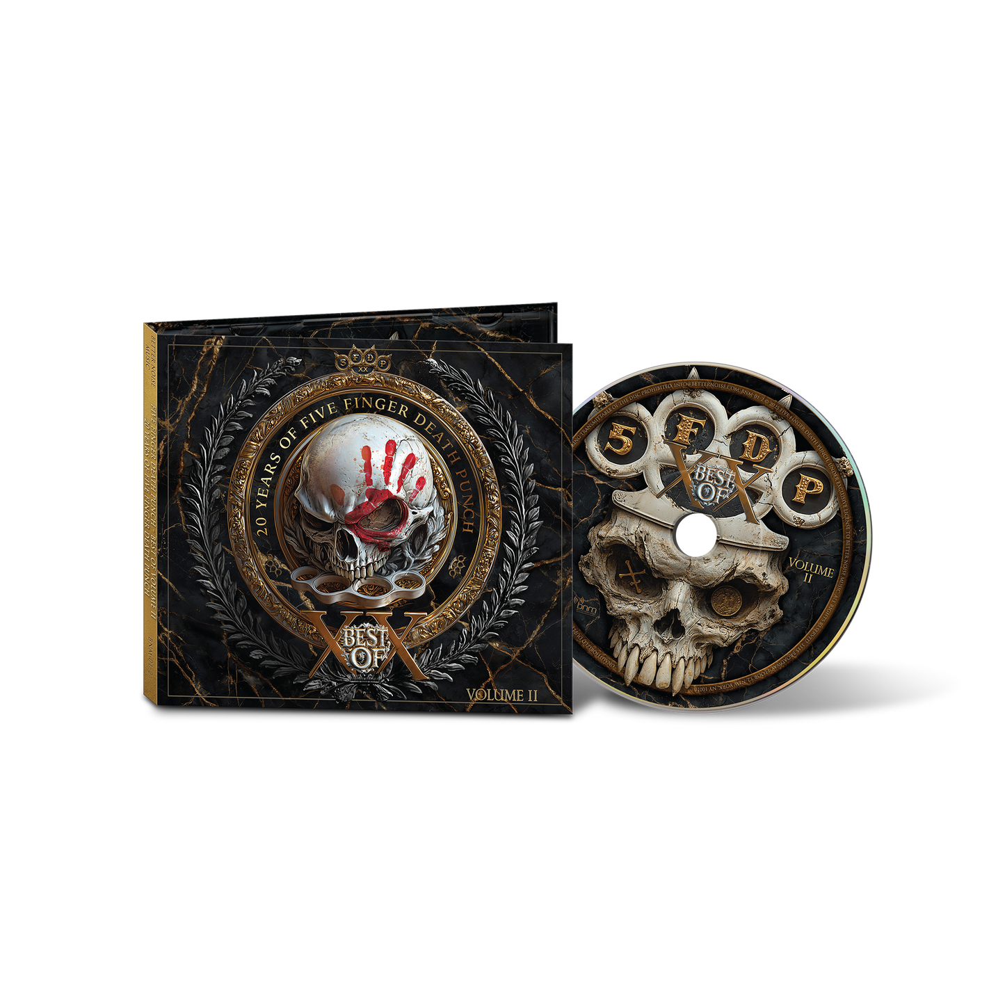 Five Finger Death Punch - BEST OF Volume 2 CD (PRESALE 10/24/25)