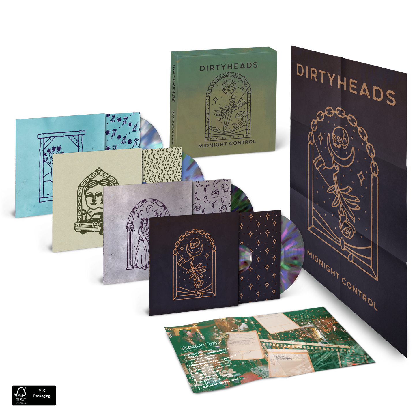 Dirty Heads - Midnight Control Deluxe Collectors Edition Box Set