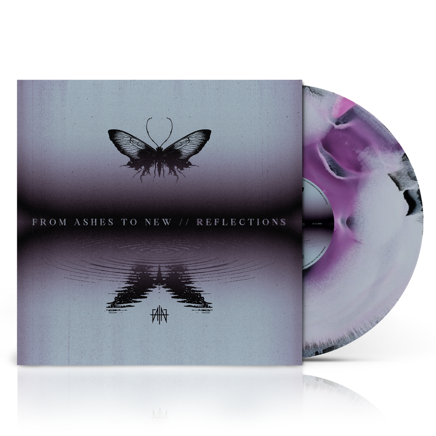 From Ashes To New - Reflections - Black, White & Violet Vinyl