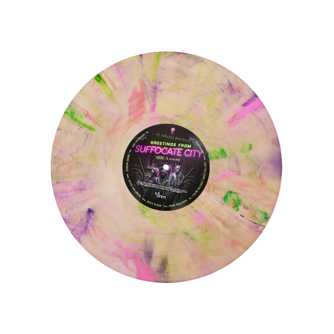 The Funeral Portrait - Greetings From Suffocate City Cotton Candy Vinyl