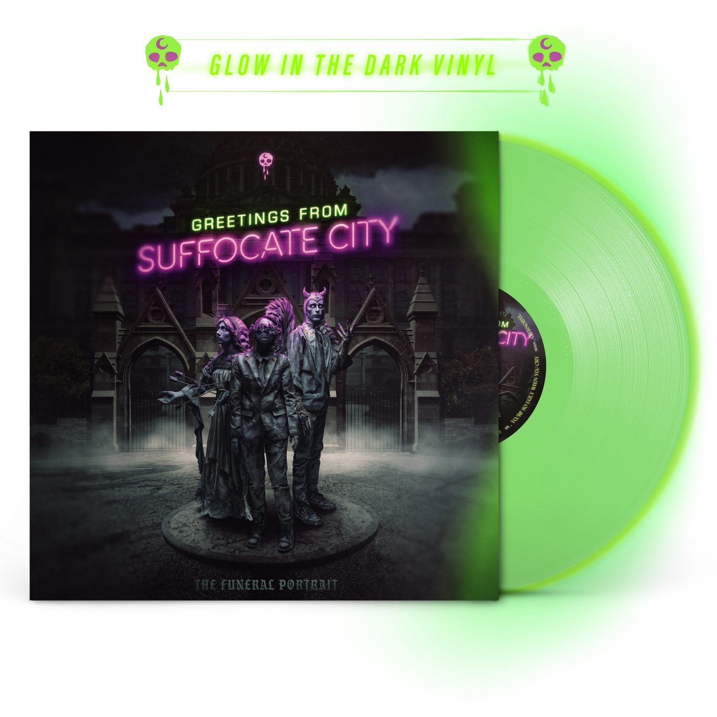 The Funeral Portrait - Greetings From Suffocate City Standard Glow Vinyl