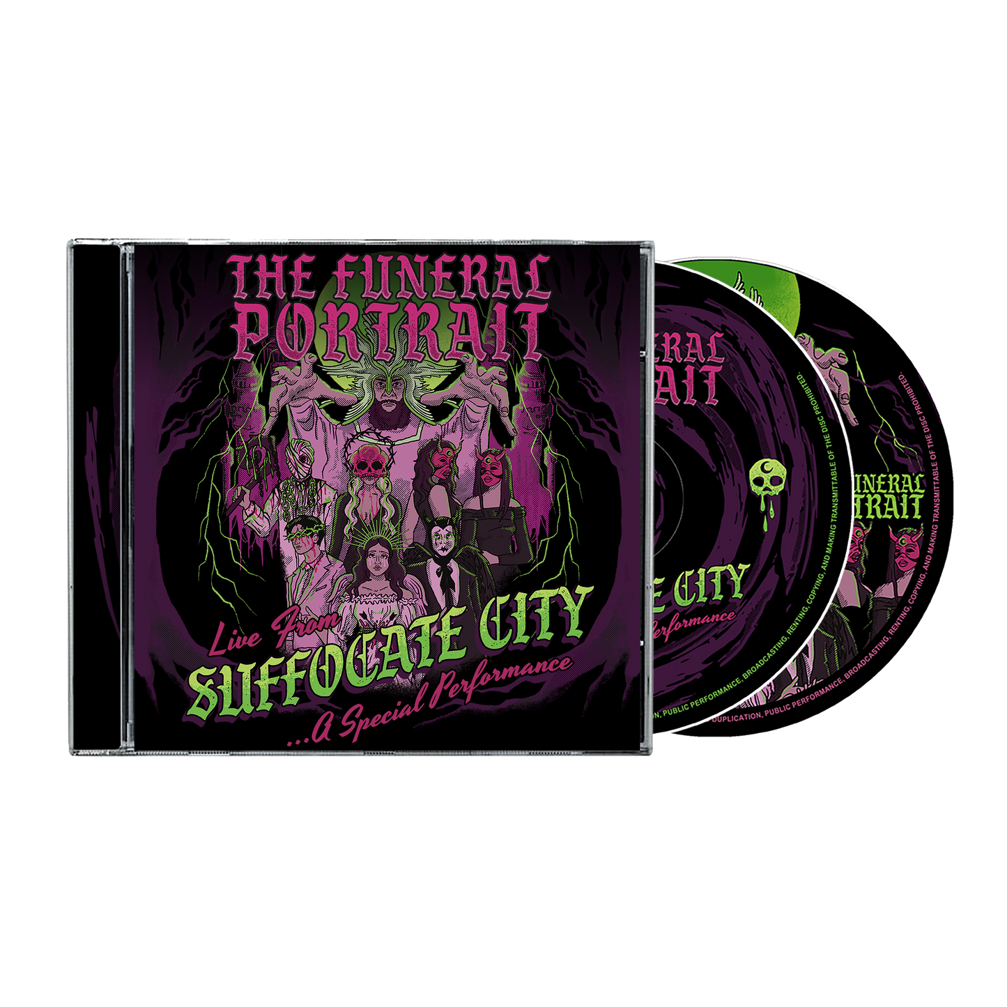 The Funeral Portrait - Live From Suffocate City CD + BluRay (PRESALE 01/16/26)