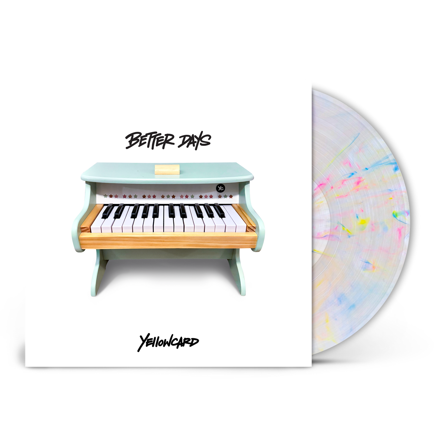 Yellowcard - Better Days Limited Edition Cotton Candy Swirl Vinyl