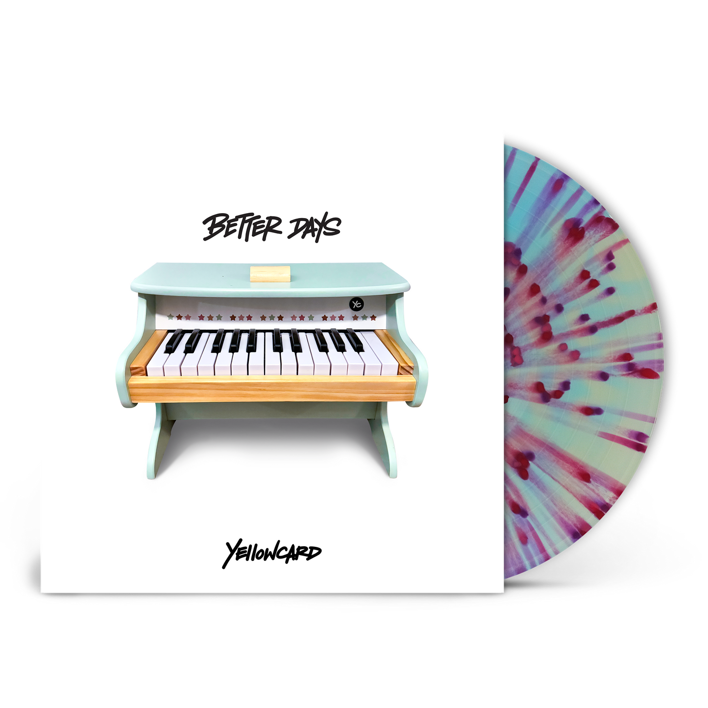 Yellowcard - Better Days BNM Store Exclusive Tie Dye Splatter Vinyl (PRESALE 10/10/25)