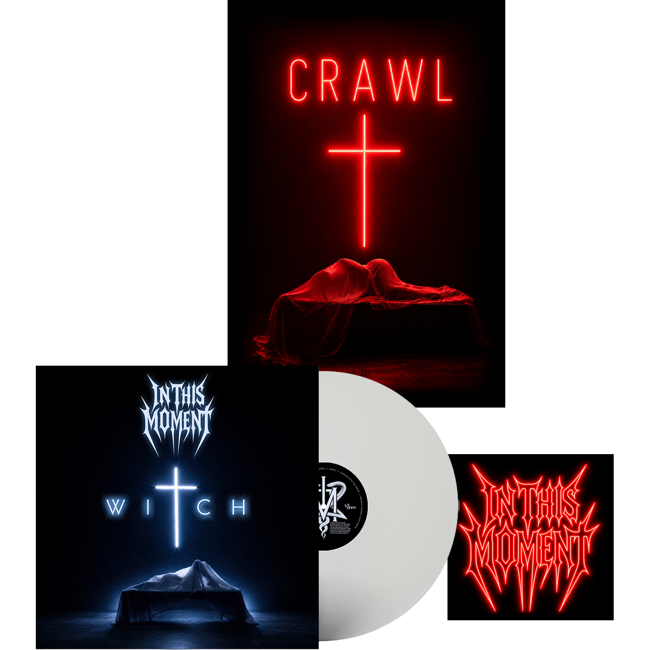 In This Moment - Witch Vinyl + Poster + Sticker Bundle