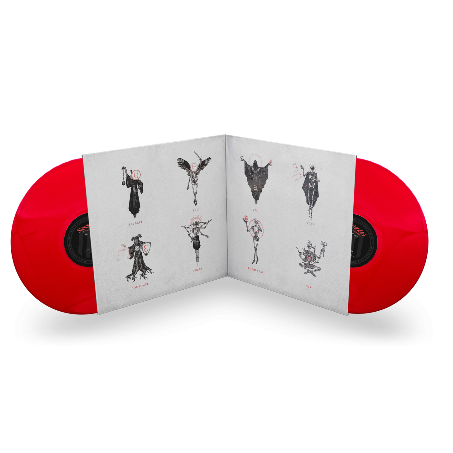 Nothing More - Spirits Vinyl - Better Noise Exclusive Opaque Red
