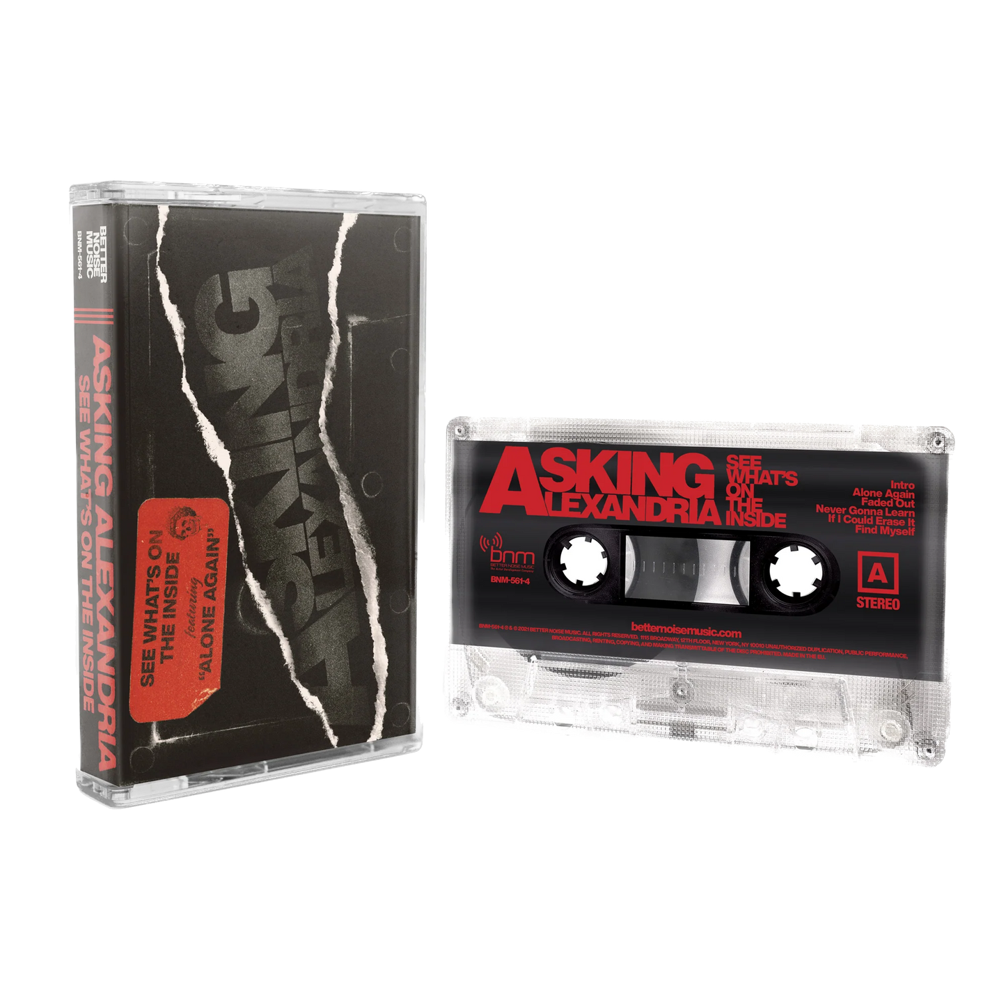 Asking Alexandria - See What's On The Inside Cassette