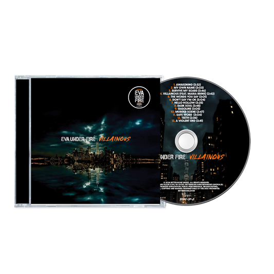 Eva Under Fire - Villainous CD (PRESALE 07/10.26)