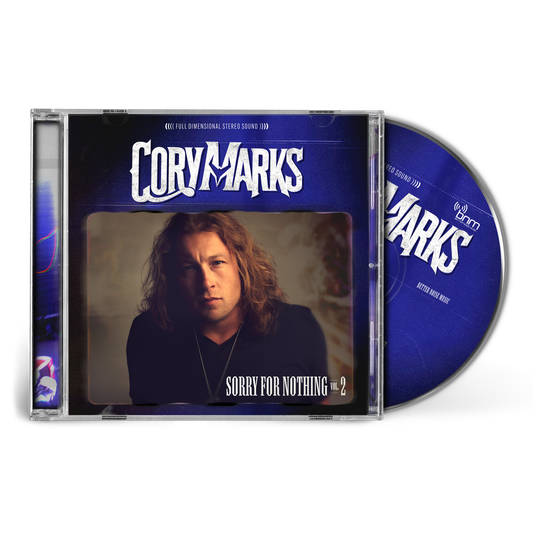 Cory Marks - Sorry For Nothing Vol. 2 CD (PRESALE 10/03/25)