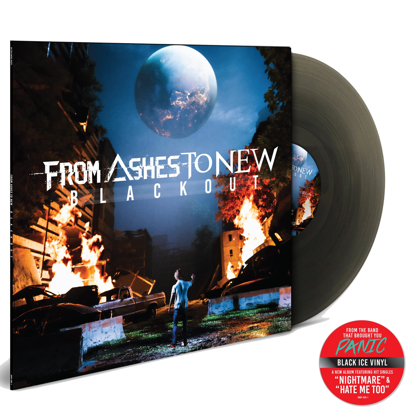From Ashes To New - Blackout Vinyl - Black Ice