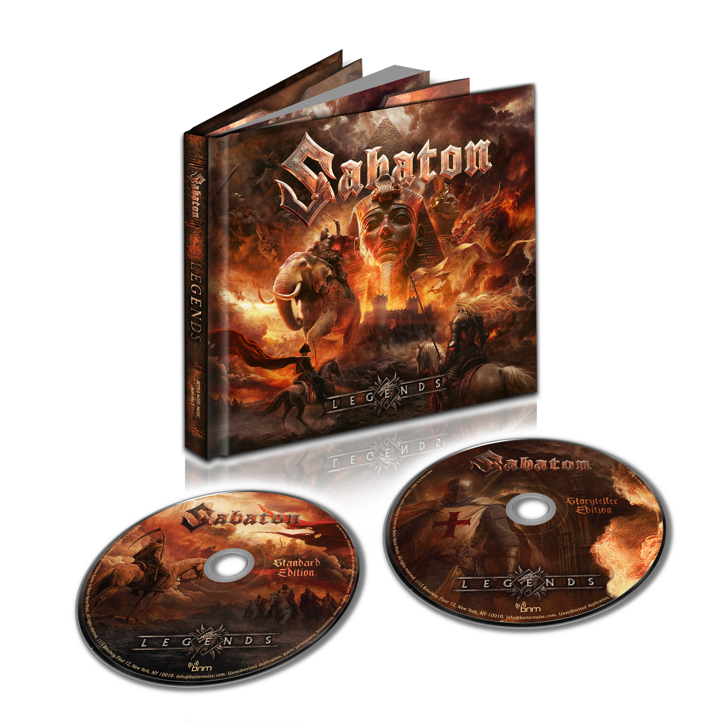 Sabaton - Legends 2 CD Digibook