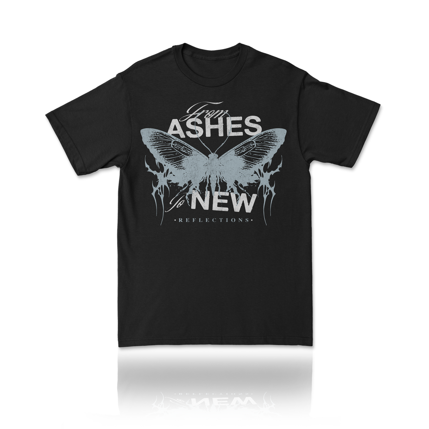 From Ashes To New - Reflections Moth Logo Album Tee