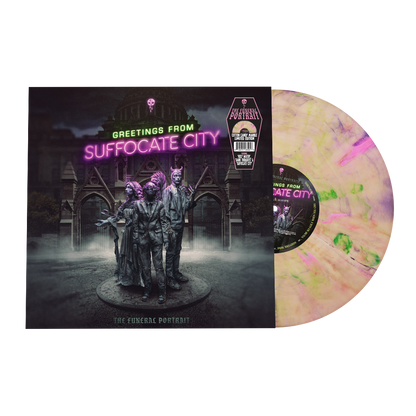 The Funeral Portrait - Greetings From Suffocate City Cotton Candy Vinyl