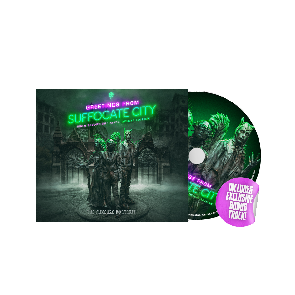 The Funeral Portrait - Greetings From Suffocate City Deluxe CD