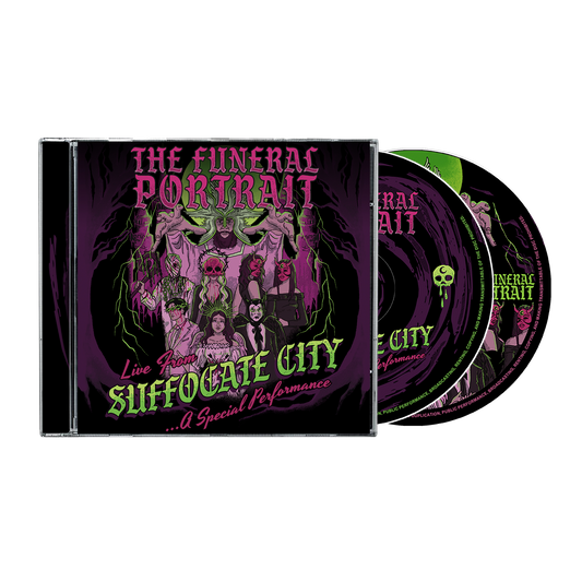 The Funeral Portrait - Live From Suffocate City CD + BluRay (PRESALE 01/16/26)
