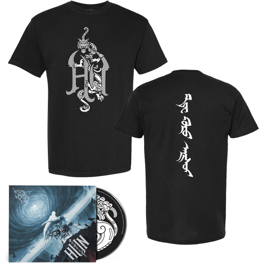 The Hu - HUN Cd + Logo Tee (PRESALE 08/14/26)