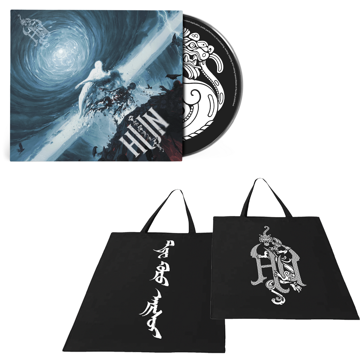 The Hu - HUN CD + Logo Tote (PRESALE 08/14/26)