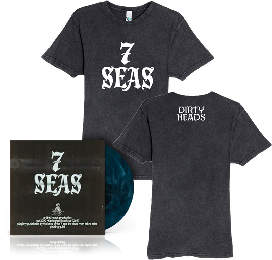 Dirty Heads - 7 Seas Vinyl + Tee Bundle (PRESALE 06/12/26)