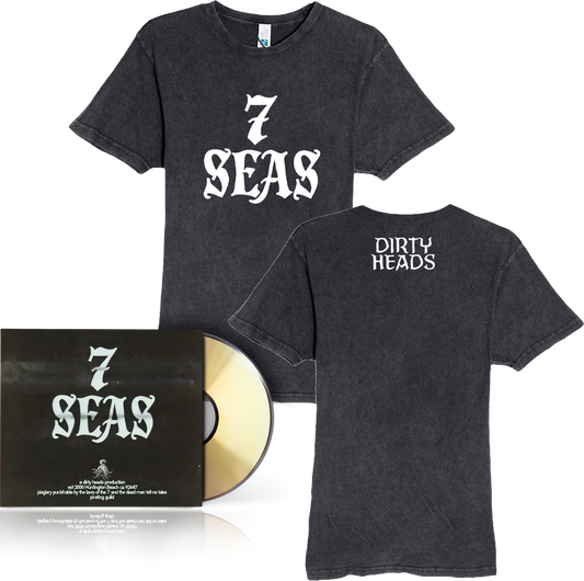 Dirty Heads - 7 Seas CD + Tee Bundle (PRESALE 06/12/26)