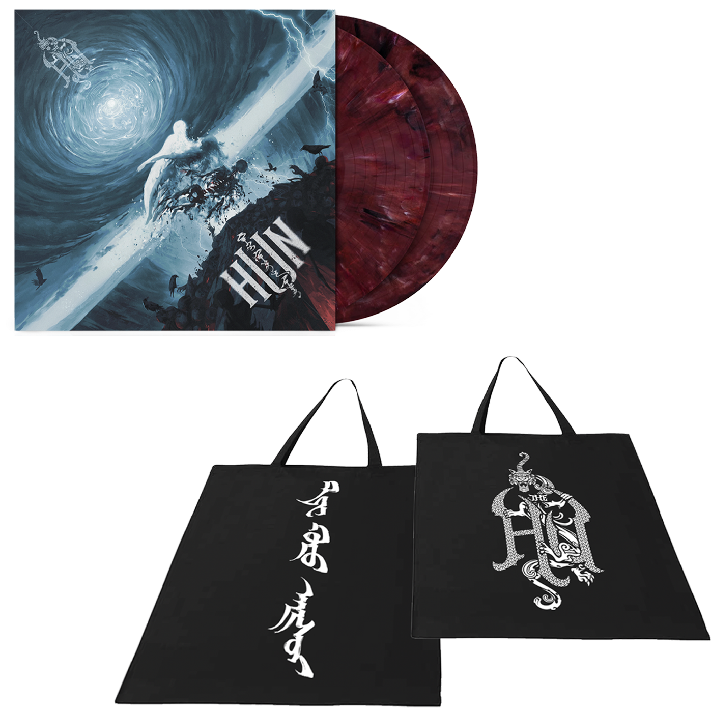 The Hu - HUN Vinyl + Logo Tote (PRESALE 08/14/26)