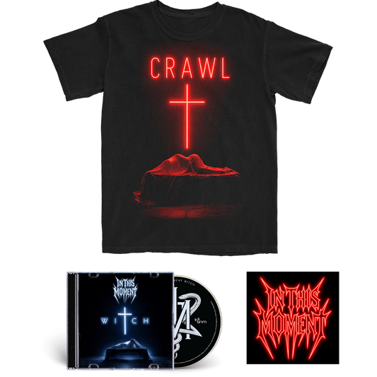 In This Moment - Witch CD + Shirt + Sticker Bundle (PRESALE 08/28/26)